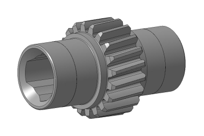 Вал-шестерня 1ВСМ.11.03.115  (УГБ 50М-04-115)