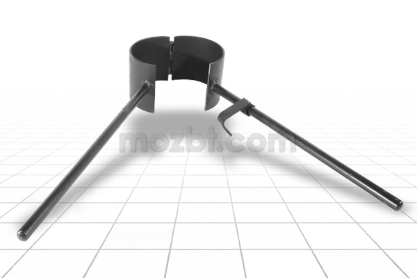 Хомут для труб ПВХ, ПЭ 90 мм. Цена 2720 руб.