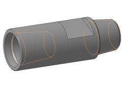 Переводник П З-50хЗ-56 (1 паз)